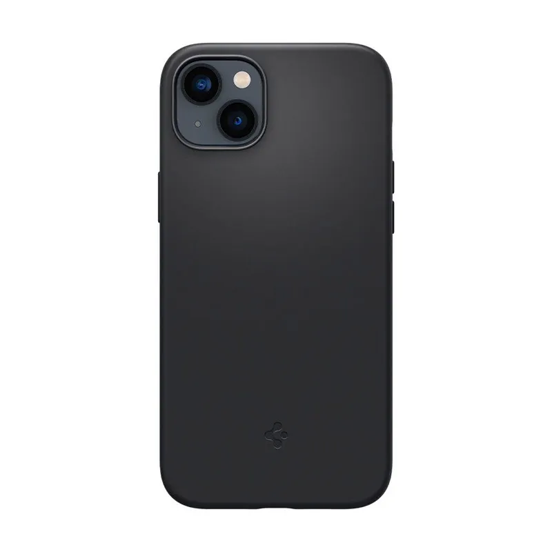 Maska za iPhone 14 Spigen silicone Fit MagSafe crna