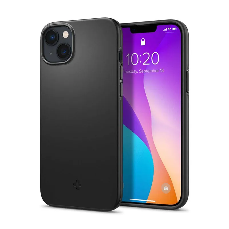 Maska za iPhone 14 Spigen Thin Fit crna