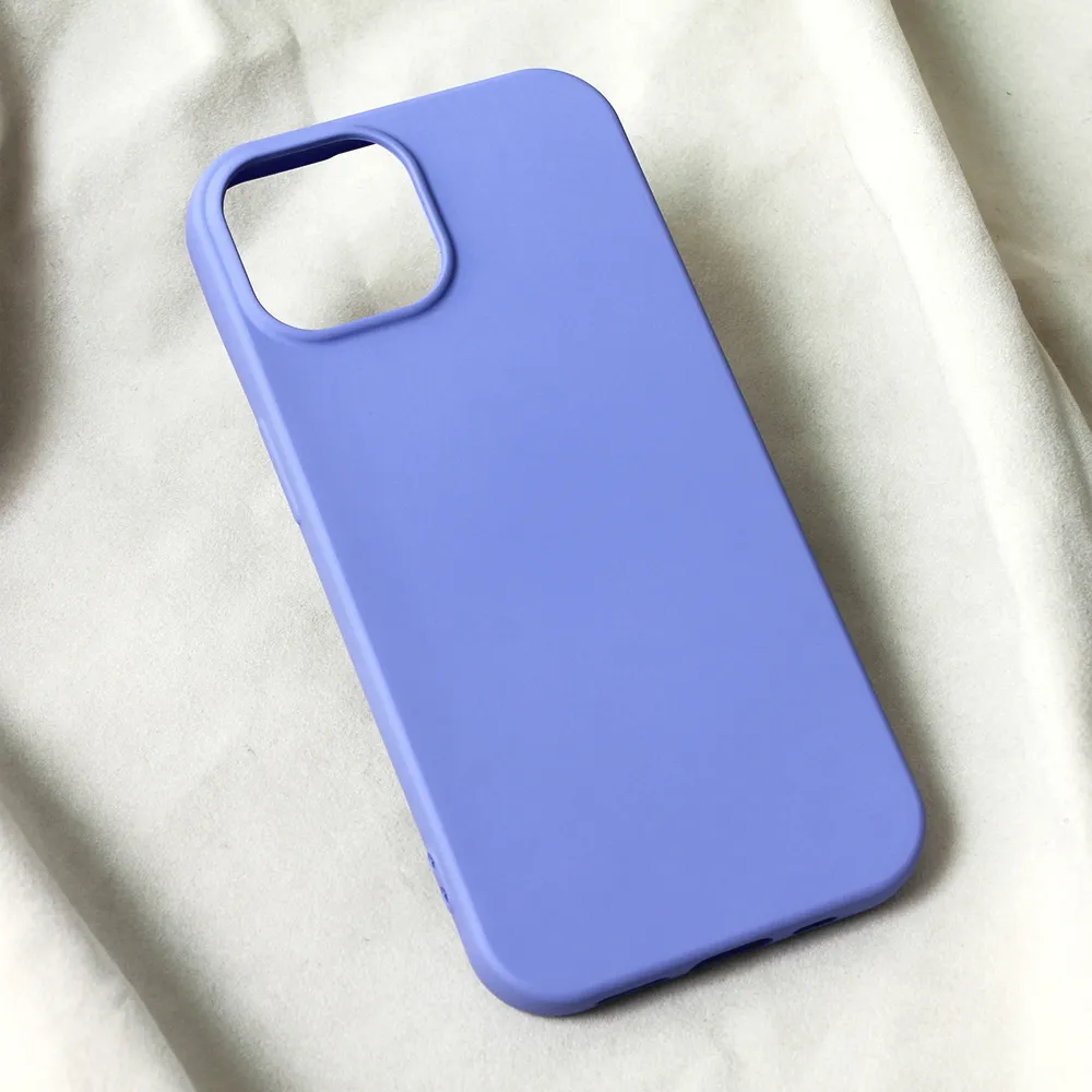 Maska za iPhone 15 6.1 Teracell Soft Velvet ljubičasta