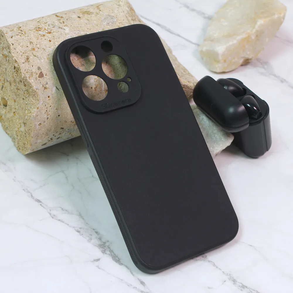 Maska za iPhone 15 Pro 6.1 3D Camera crna