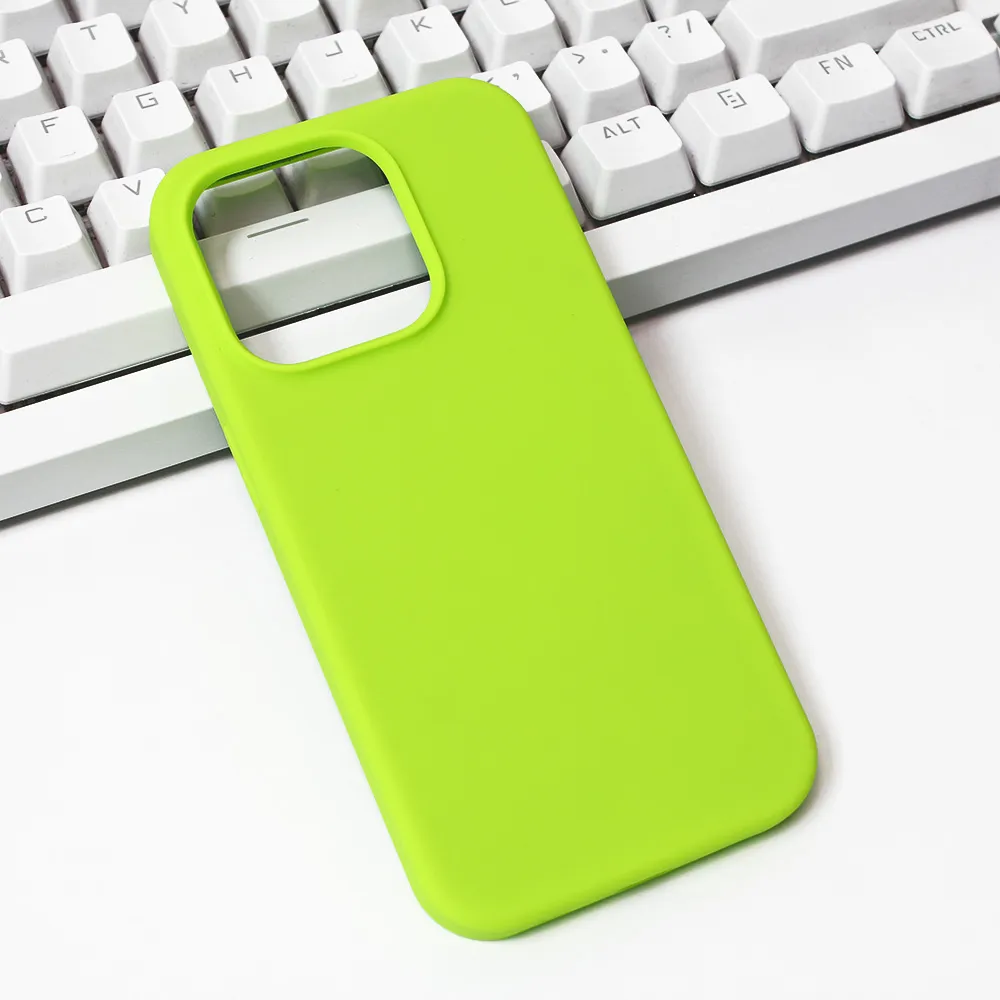 Maska za iPhone 15 Pro 6.1 neon Summer color žuta