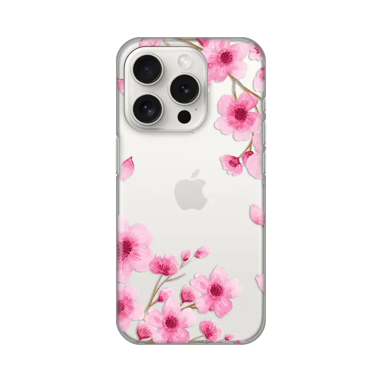 Maska za iPhone 15 Pro 6.1 Rose flowers Silikonska Print Skin