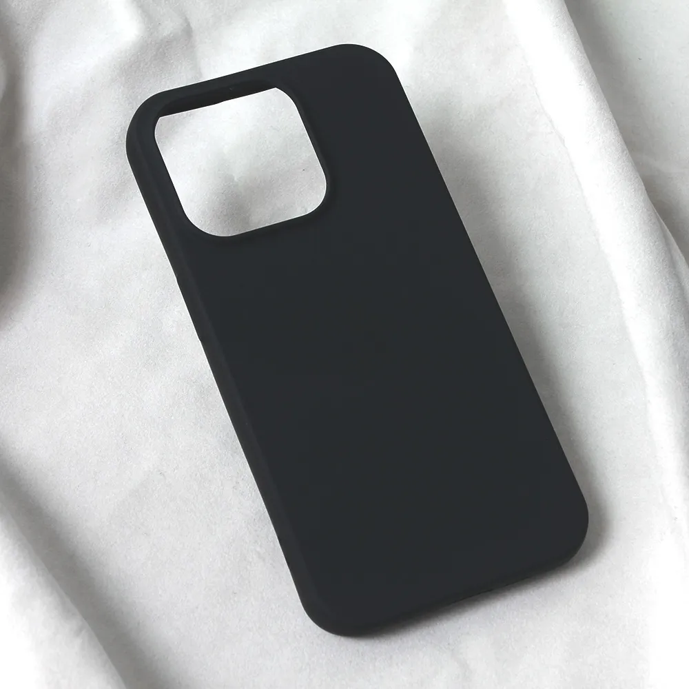 Maska za iPhone 15 Pro 6.1 Teracell Soft Velvet crna
