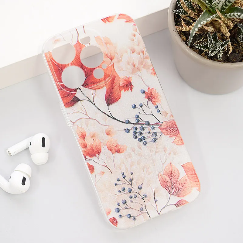 Maska za iPhone 15 Pro Autumn Leaves Nanobit Print