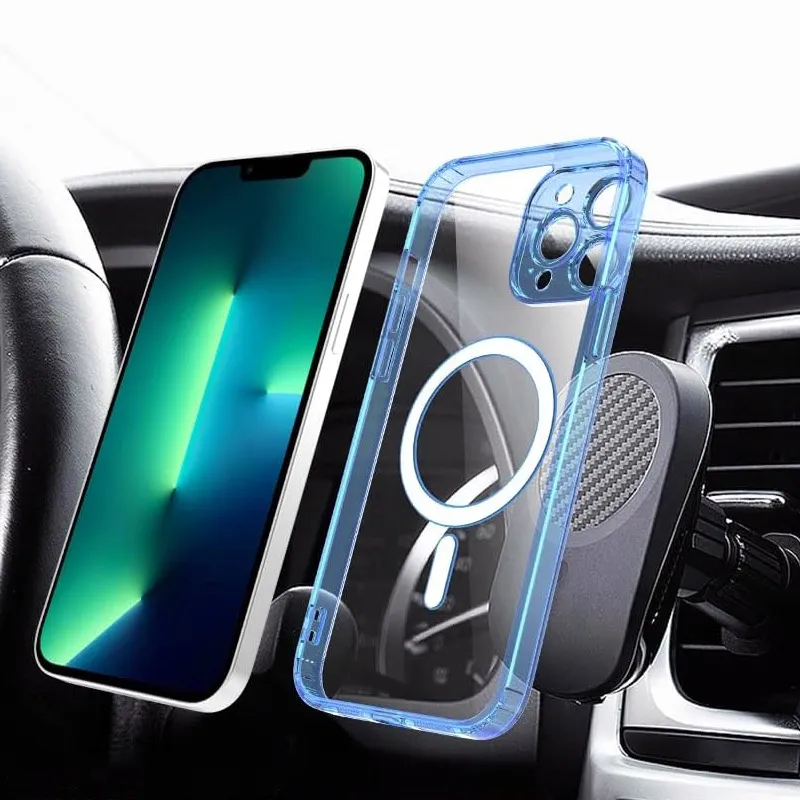 Maska za iPhone 15 Pro Color Mag Case plava