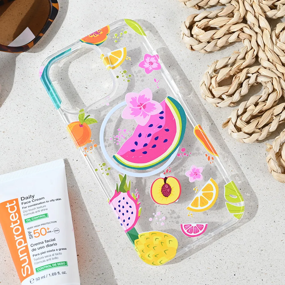 Maska za iPhone 15 Pro Max 6.7 Summer Fruits Print Magsafe