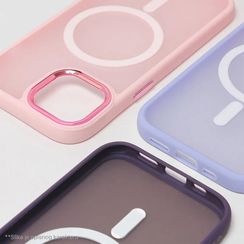 Maska za iPhone 15 Pro Max Candy Shield Mag Case tamno zelena