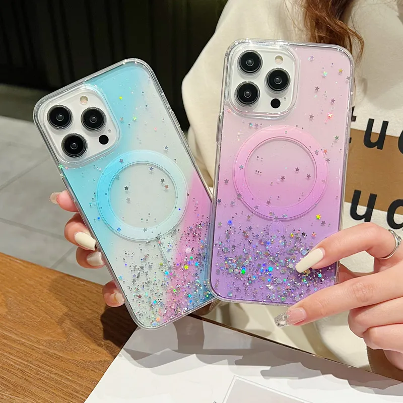 Maska za iPhone 15 Pro Max Tip8 Mag Case Sparkly