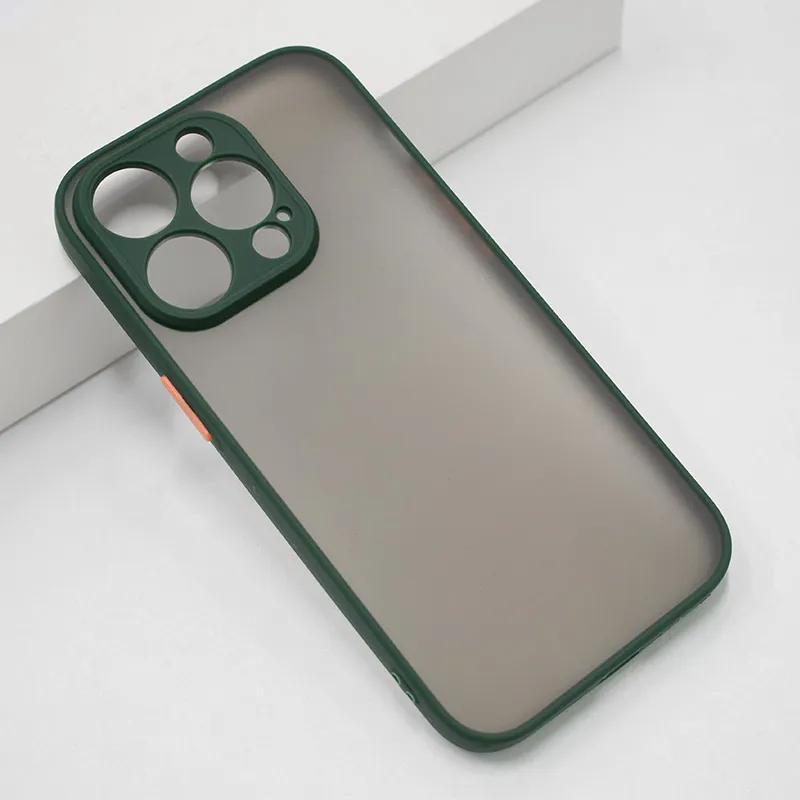 Maska za iPhone 15 Pro pacifik Matte zelena
