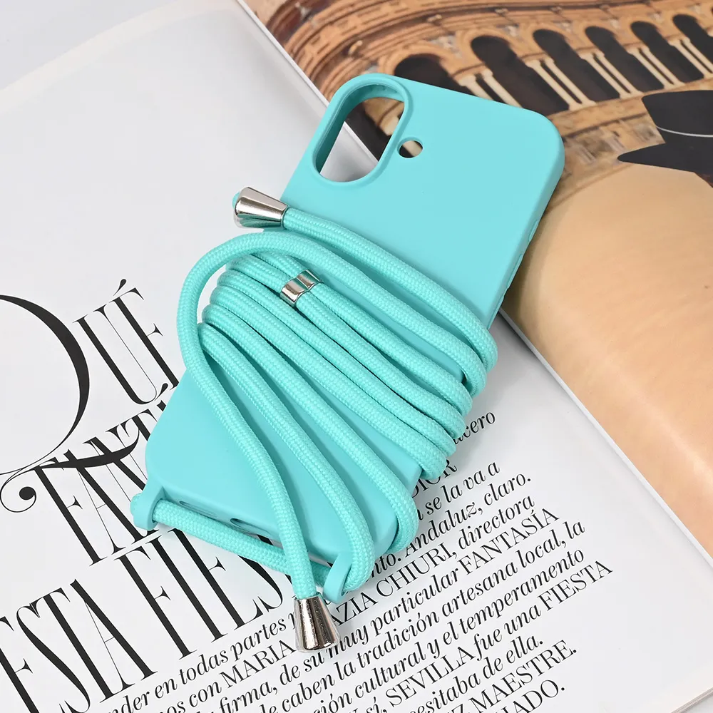 Maska za iPhone 16 6.1 Crossbody mint