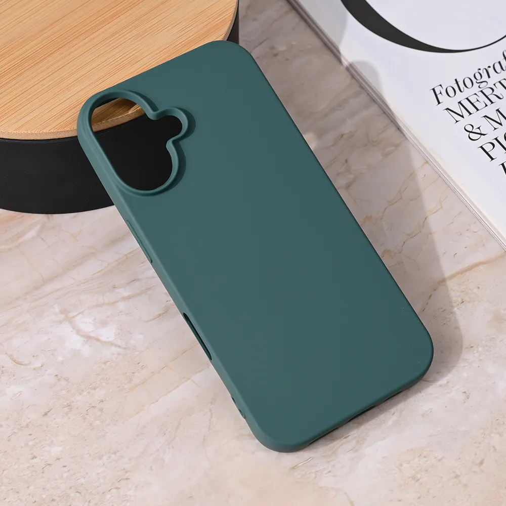 Maska za iPhone 16 6.1 mat Teracell Giulietta zelena