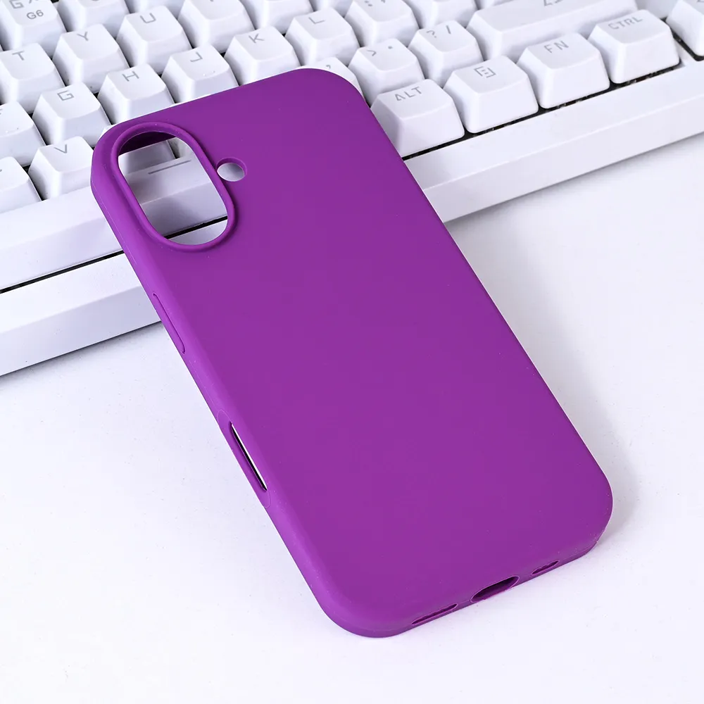Maska za iPhone 16 6.1 Summer color tamno ljubičasta