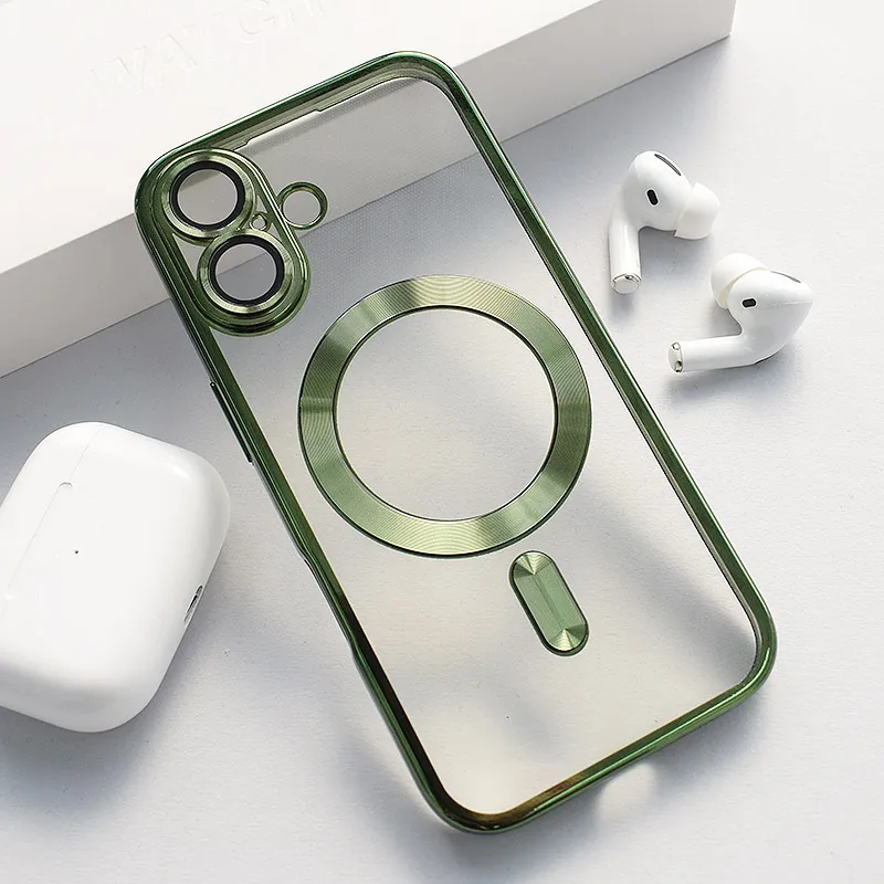 Maska za iPhone 16 Mag Case Electro zelena
