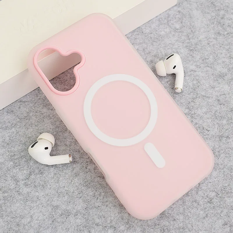 Maska za iPhone 16 Mag Case Flashy pink