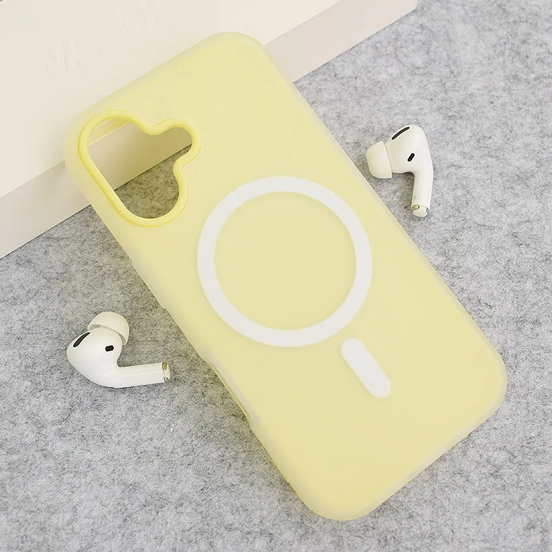 Maska za iPhone 16 Mag Case Flashy žuta