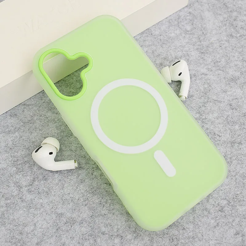 Maska za iPhone 16 Mag Case Flashy zelena