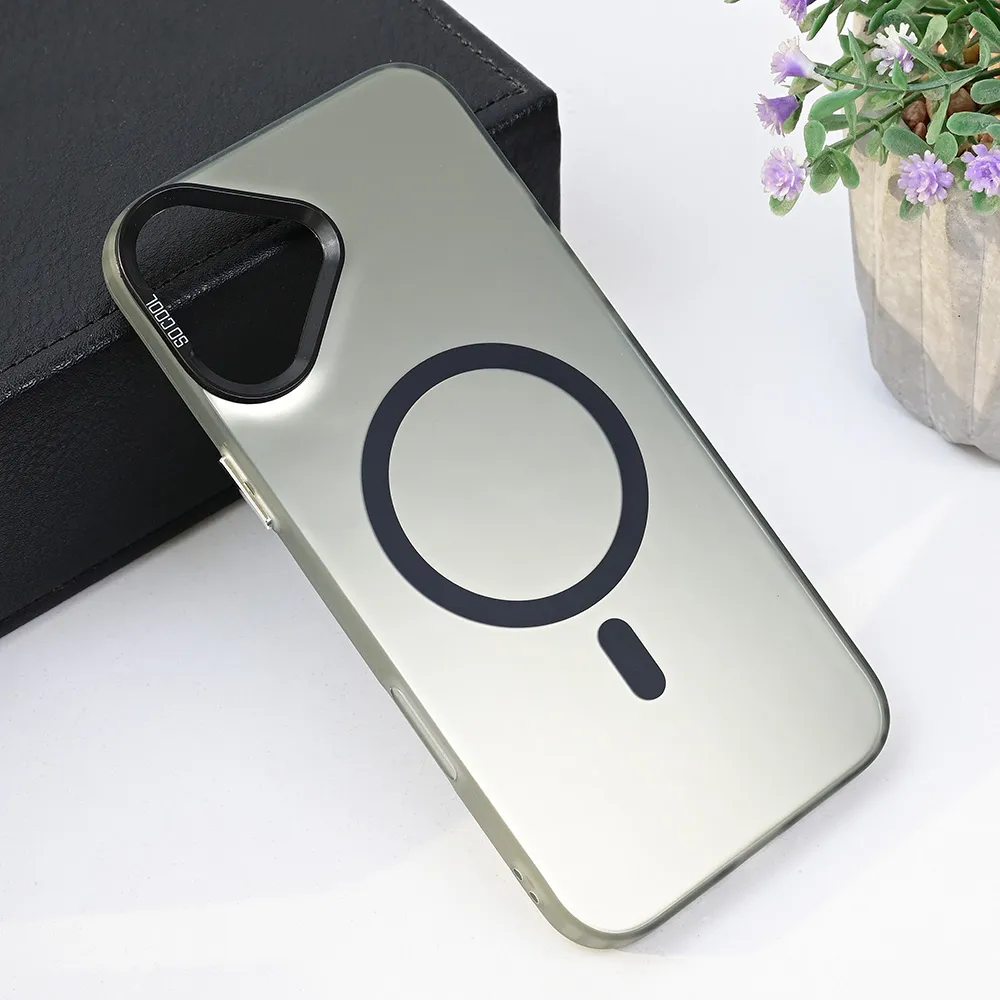 Maska za iPhone 16 Plus 6.7 Magsafe Clear crna