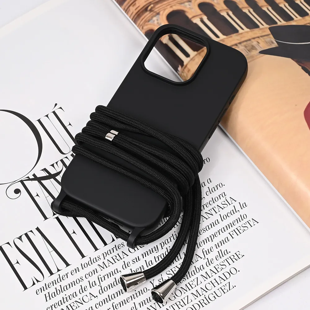 Maska za iPhone 16 Pro 6.3 Crossbody crna