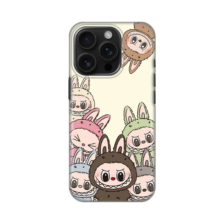 Maska za iPhone 16 Pro 6.3 La Bubu Silikonska Print