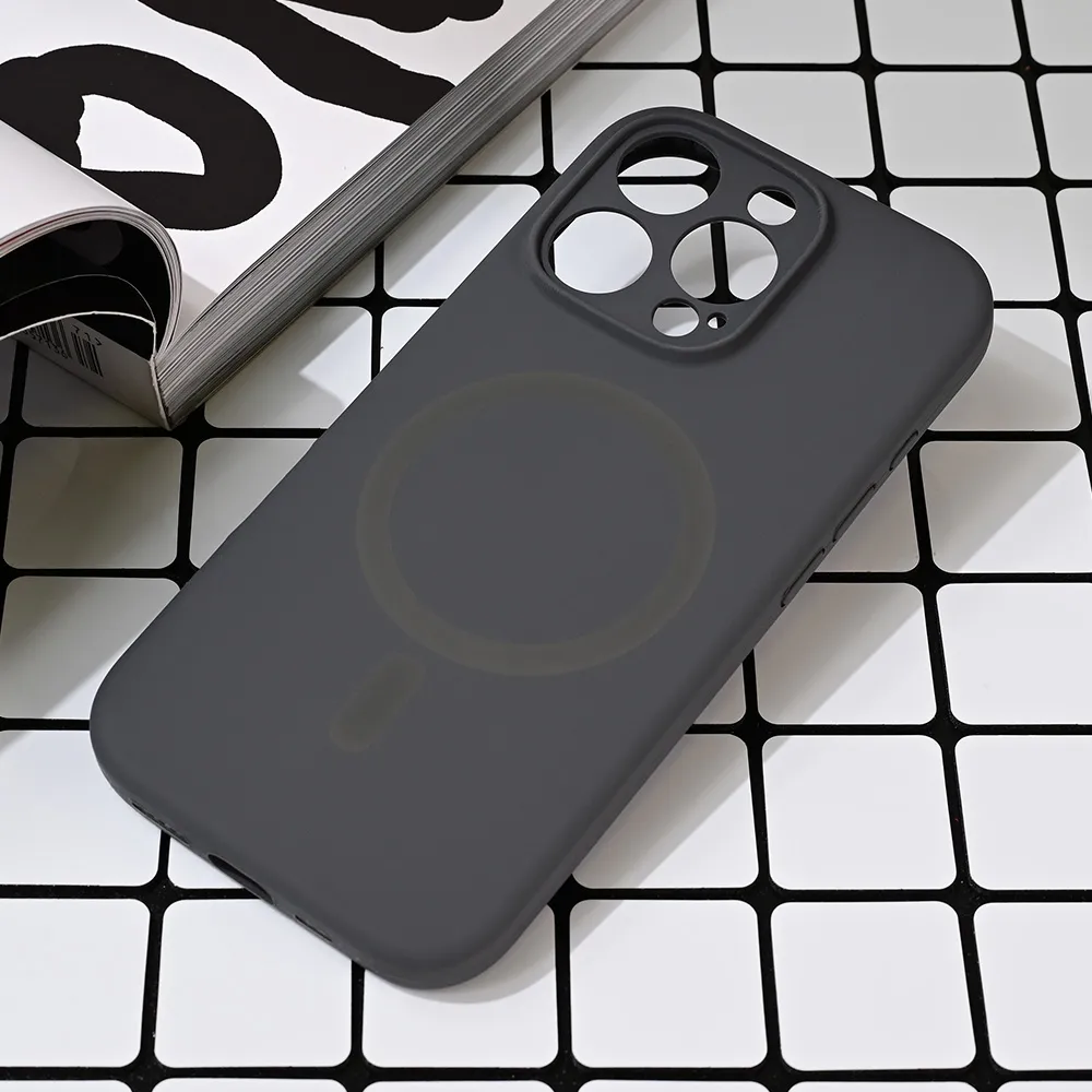 Maska za iPhone 16 Pro 6.3 Magsafe Pure color siva