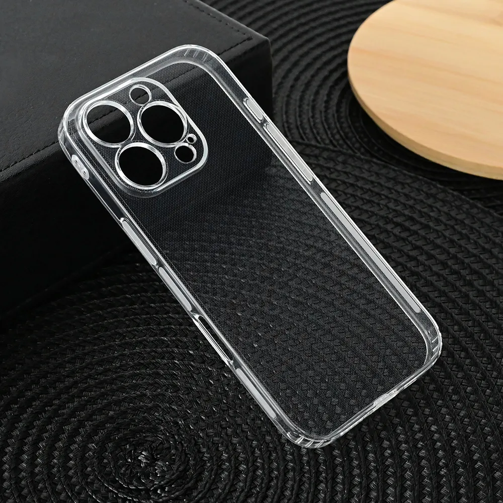 Maska za iPhone 16 Pro 6.3 transparent silikonska Ultra Thin with pluggy