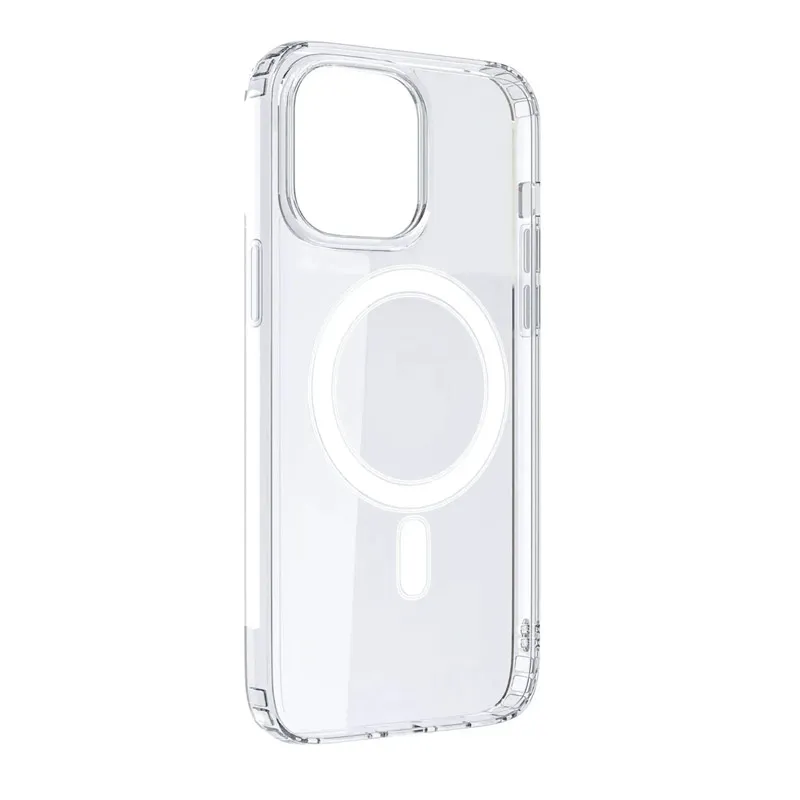 Maska za iPhone 16 Pro Berlia Clear Mag Case Premium transparent