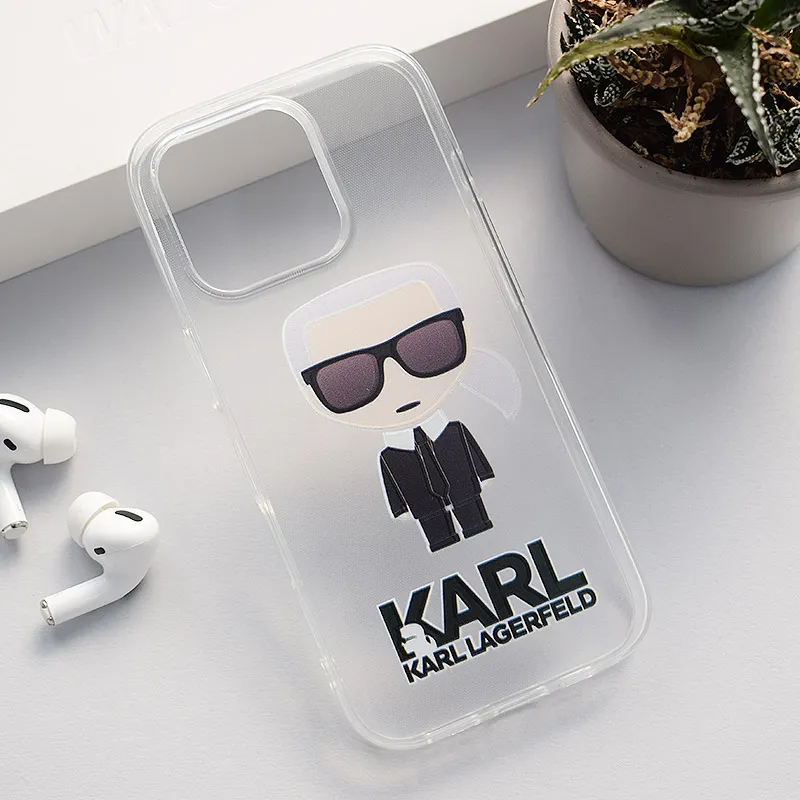 Maska za iPhone 16 Pro Karl Lagerfeld Nanobit Print