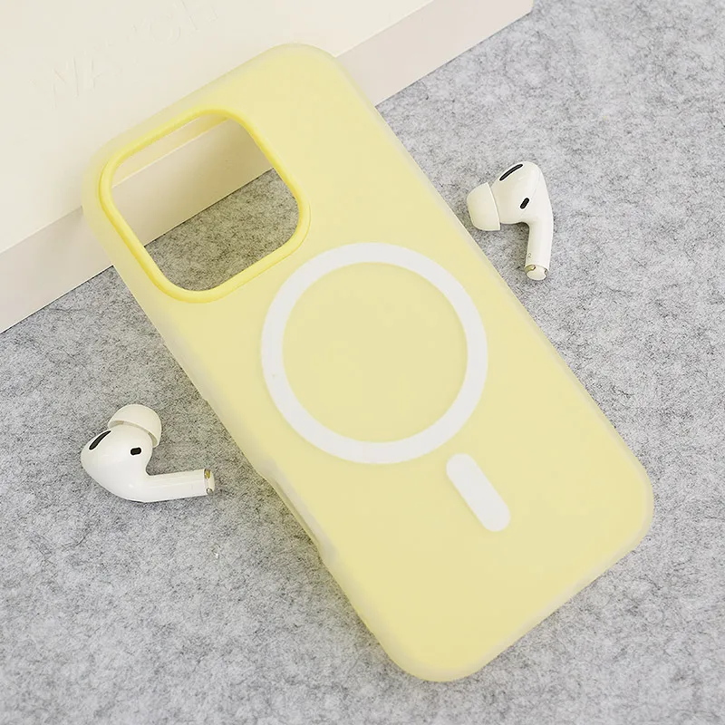 Maska za iPhone 16 Pro Mag Case Flashy žuta