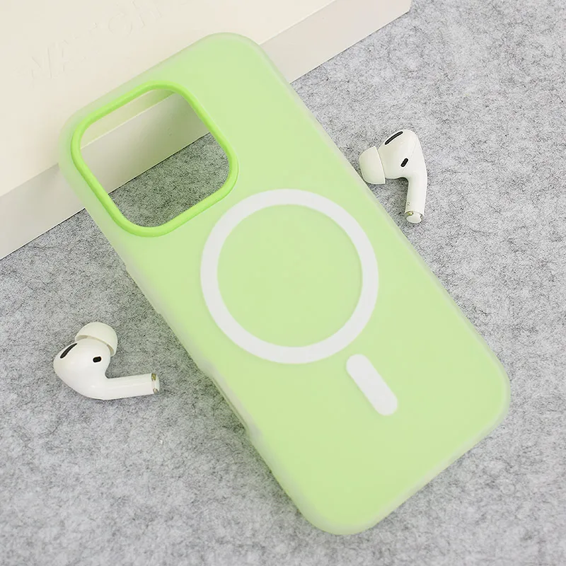 Maska za iPhone 16 Pro Mag Case Flashy zelena