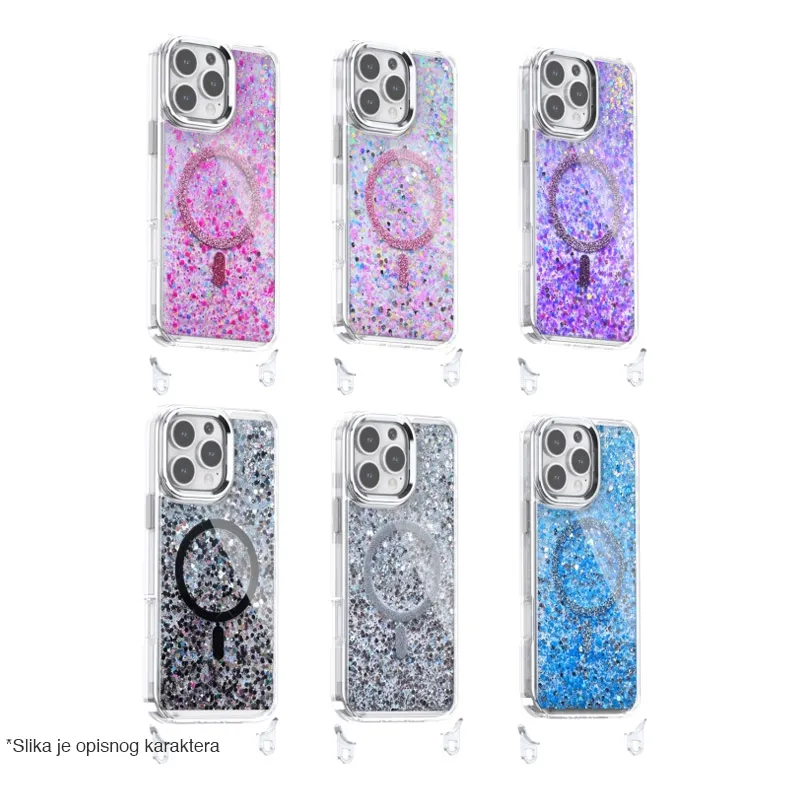 Maska za iPhone 16 Pro Mag Case Glue pink