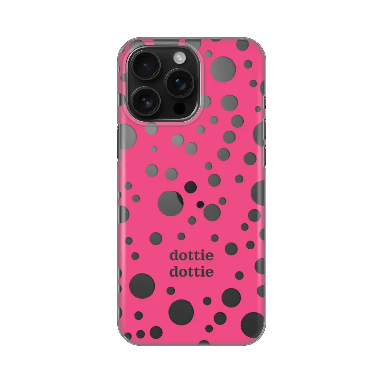 Maska za iPhone 16 Pro Max 6.9 Dottie Dottie Silikonska Print Skin Pink