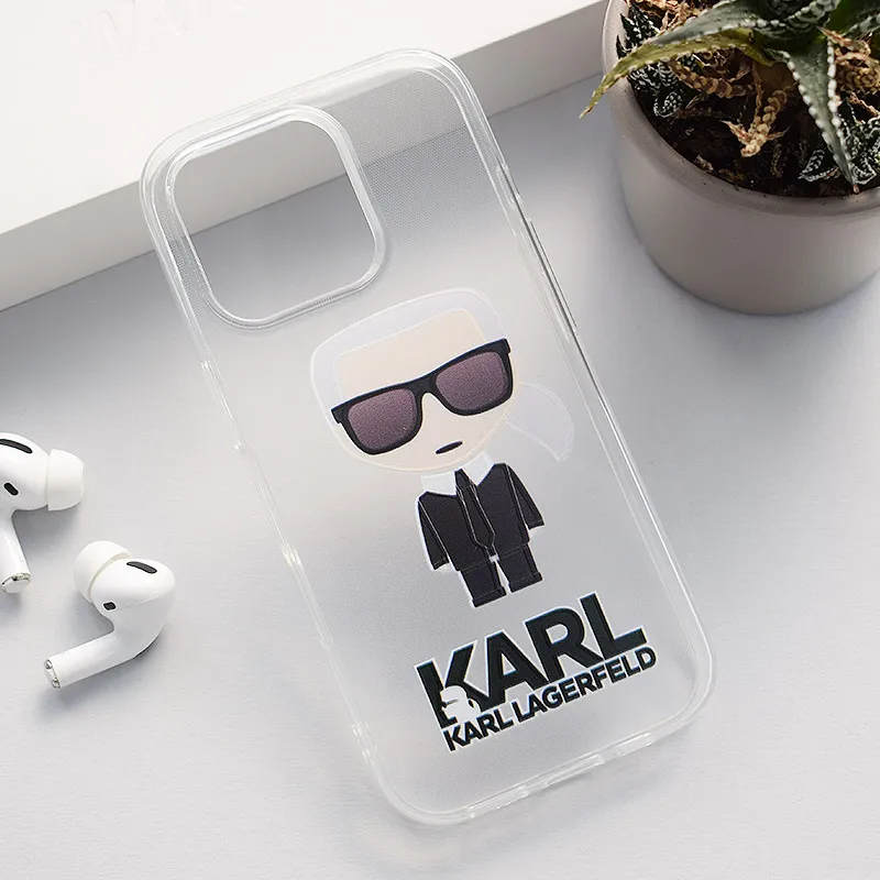 Maska za iPhone 16 Pro Max Karl Lagerfeld Nanobit Print