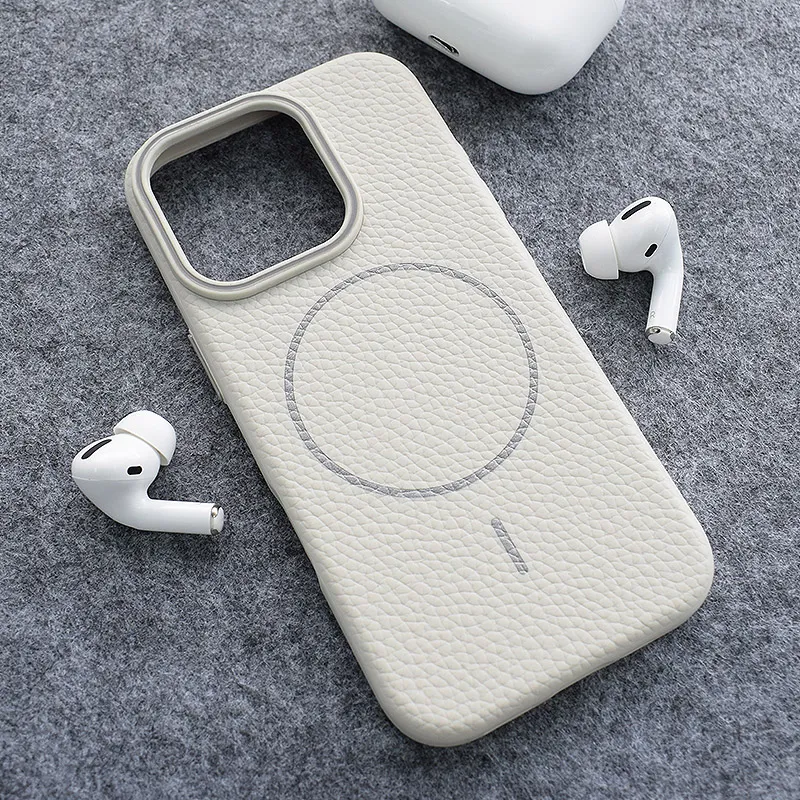 Maska za iPhone 16 Pro Max krem Mag Case Summer Beats