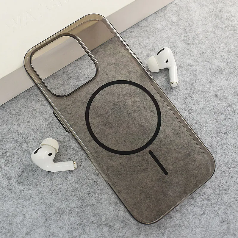 Maska za iPhone 16 Pro Max Mag Case Neon crna