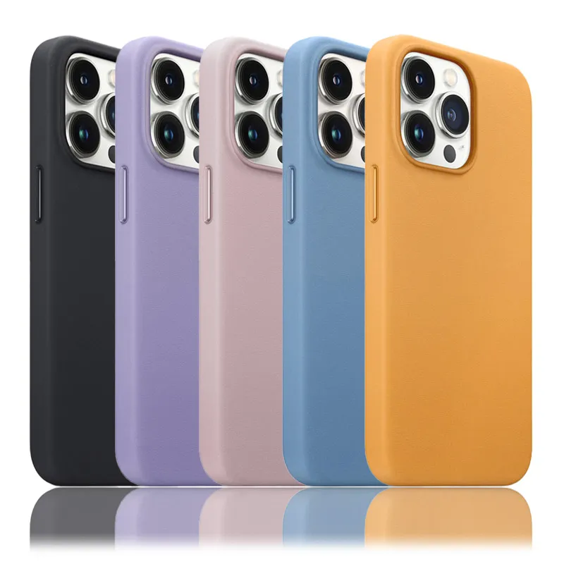 Maska za iPhone 16 Pro Max natural titanium Beautiful Shine Leather