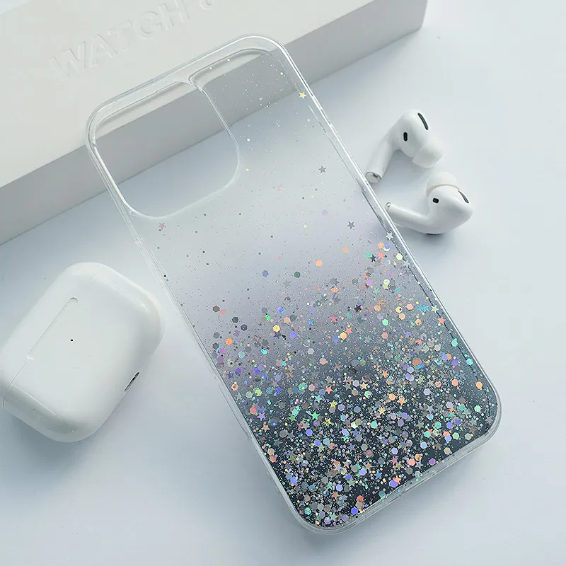 Maska za iPhone 16 Pro Max Stardust crna