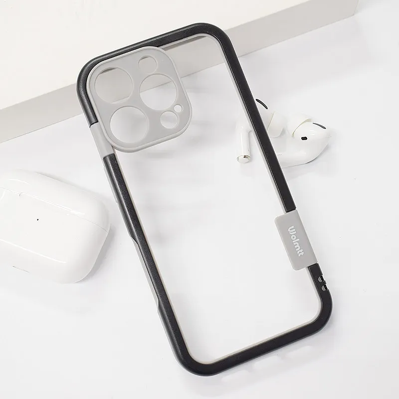 Maska za iPhone 16 Pro Max Wolmtt bumper crna