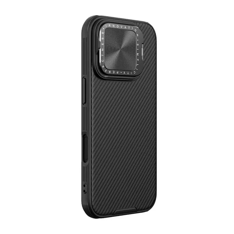Maska za iPhone 16 Pro Nillkin CamShield Prop Magnetic crna
