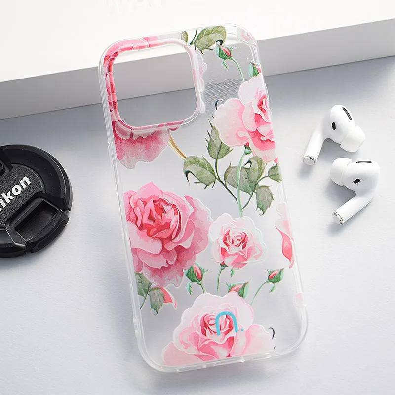 Maska za iPhone 16 Pro Roses Nanobit Print