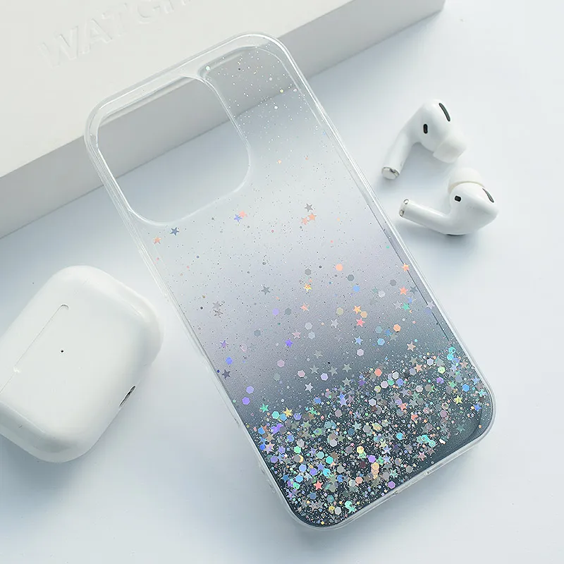 Maska za iPhone 16 Pro Stardust crna