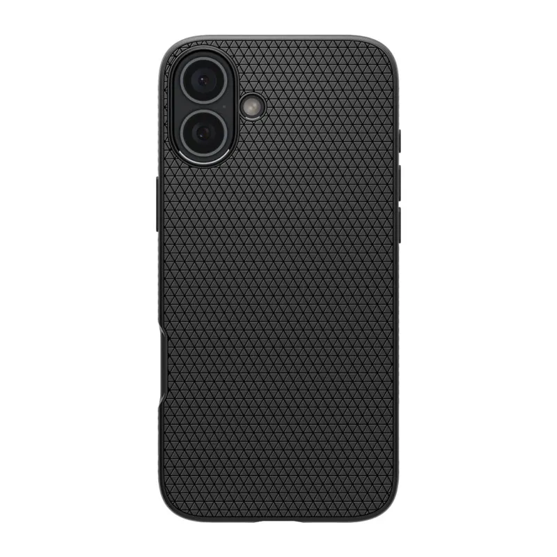 Maska za iPhone 16 Spigen Liquid Air crna