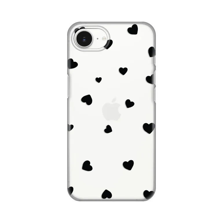 Maska za iPhone 16e 6.1 Hearts Silikonska Print Skin