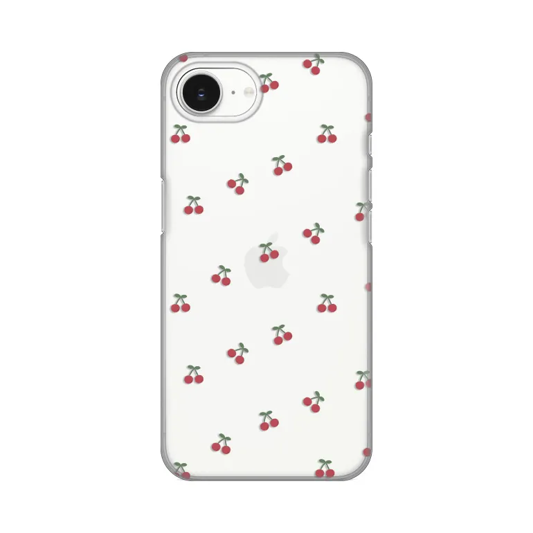 Maska za iPhone 16e 6.1 Little Cherry Silikonska Print Skin