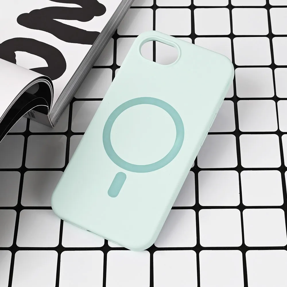 Maska za iPhone 16e 6.1 Magsafe Pure color mint