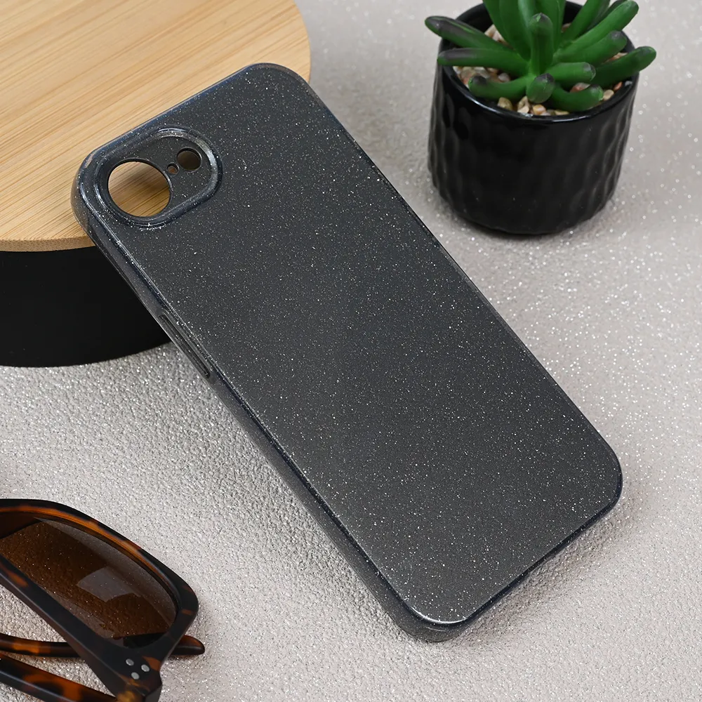 Maska za iPhone 16E 6.1 Sparkle Dust siva