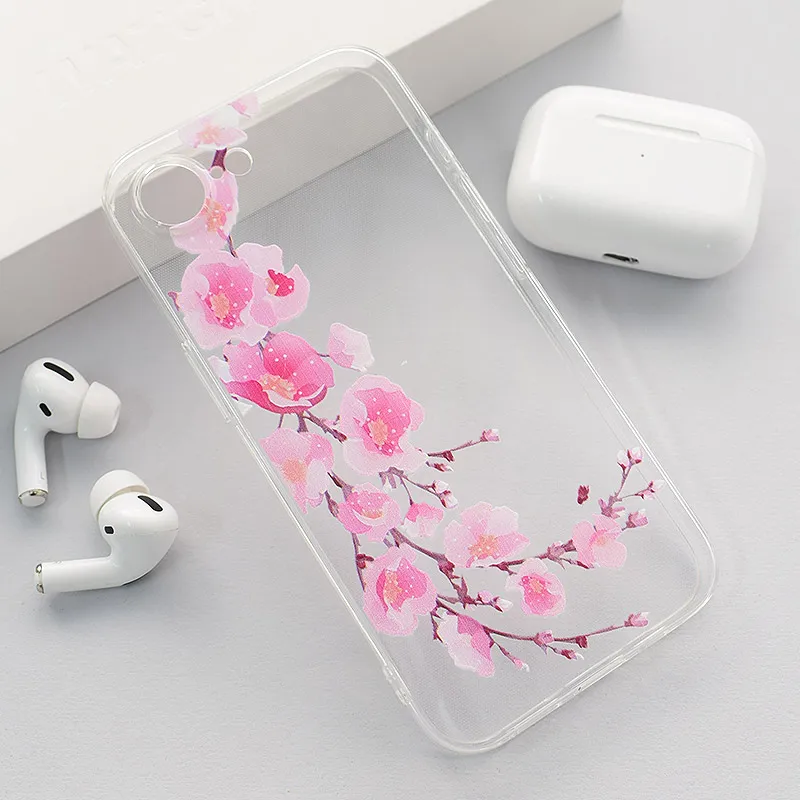 Maska za iPhone 16e Cherry Blossom Nanobit Print
