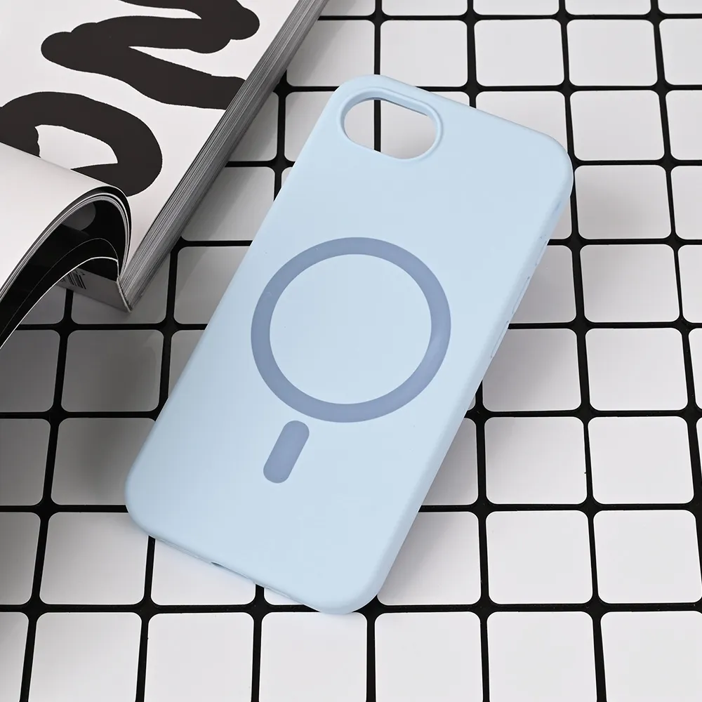 Maska za iPhone 16e Magsafe Pure color svetlo plava