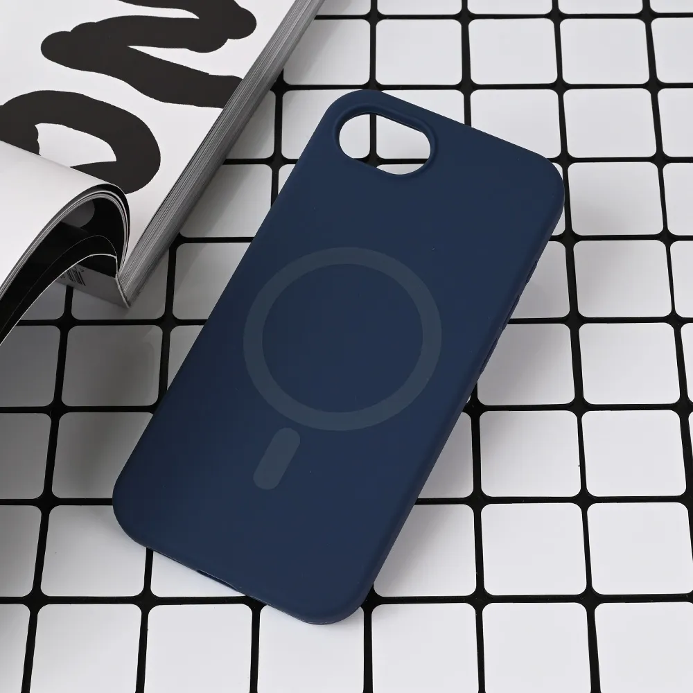 Maska za iPhone 16e Magsafe Pure color tamno plava