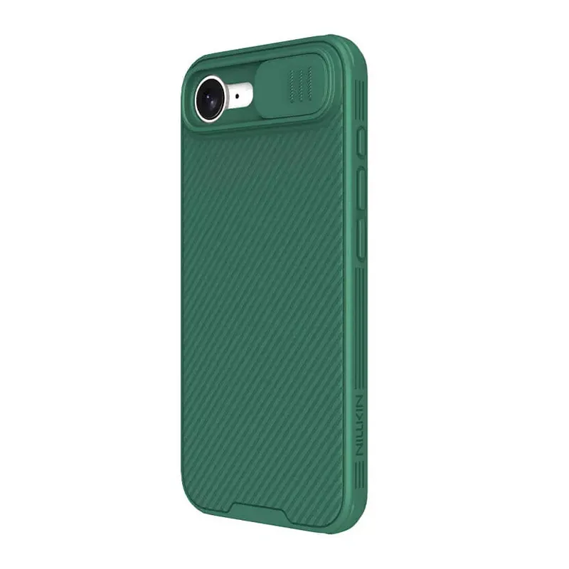 Maska za iPhone 16e Nillkin CamShield Pro zelena