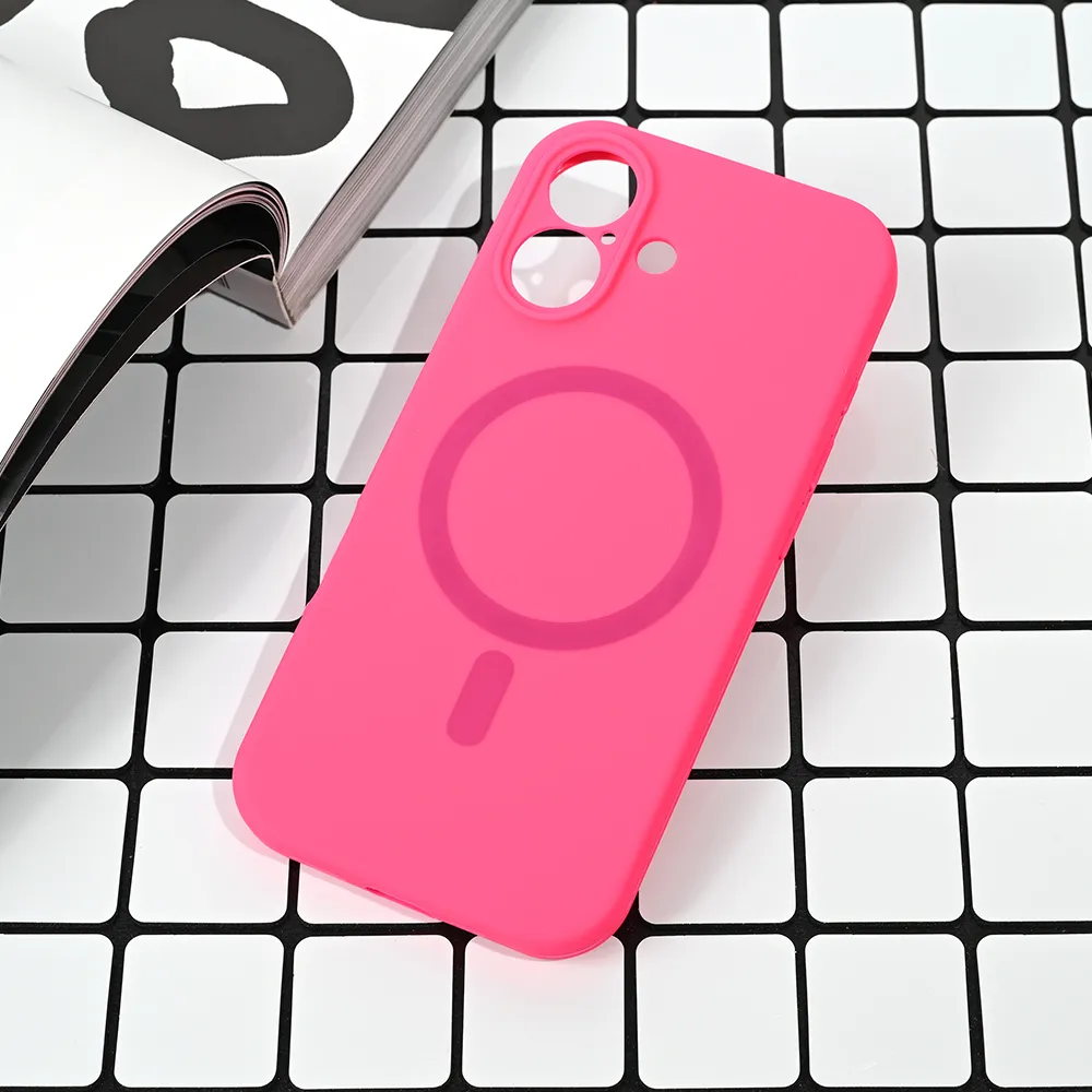 Maska za iPhone 17 6.3 pink Magsafe Pure color